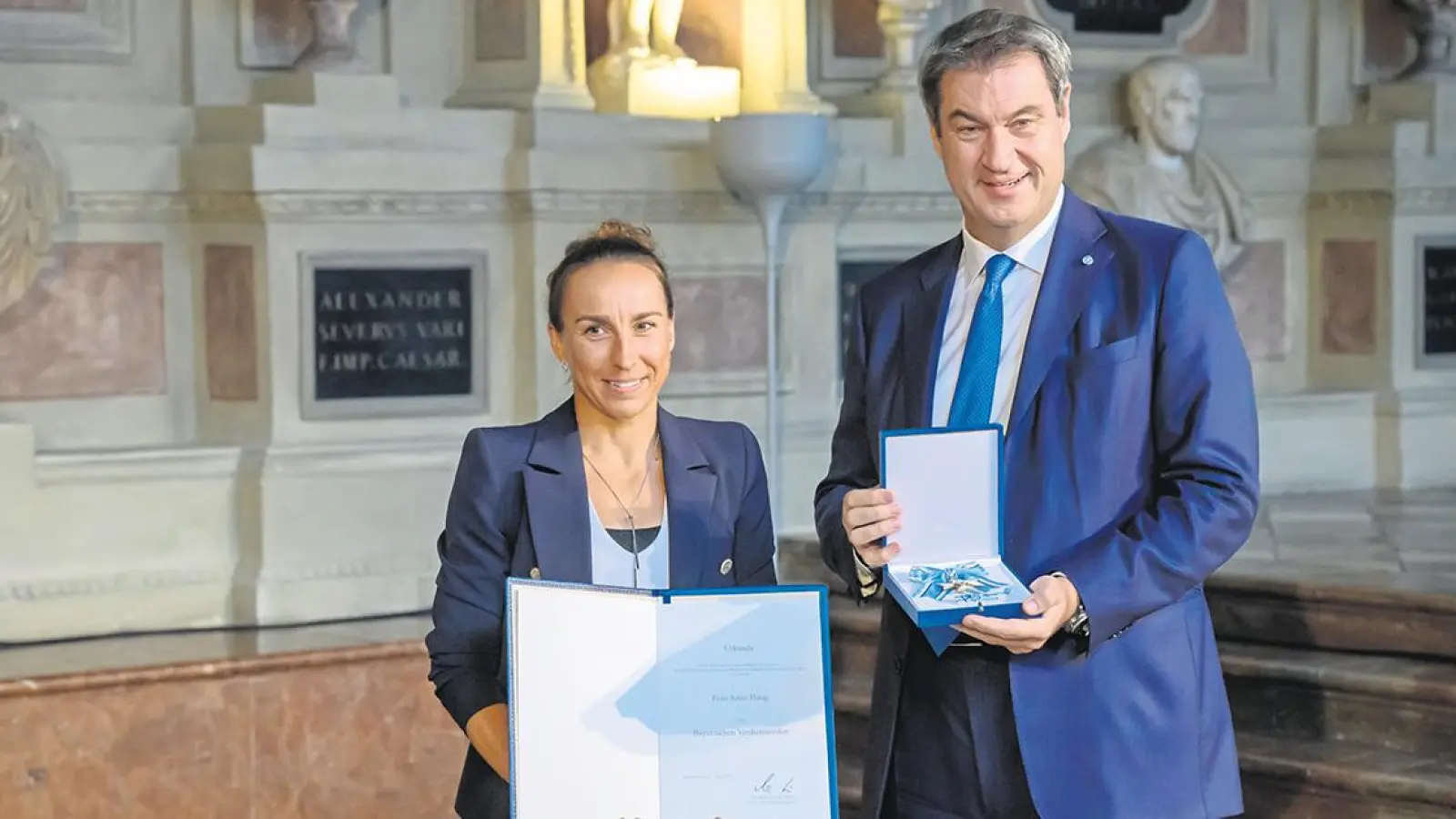 Bayerischer Verdienstorden für Anne Haug (Foto: red)