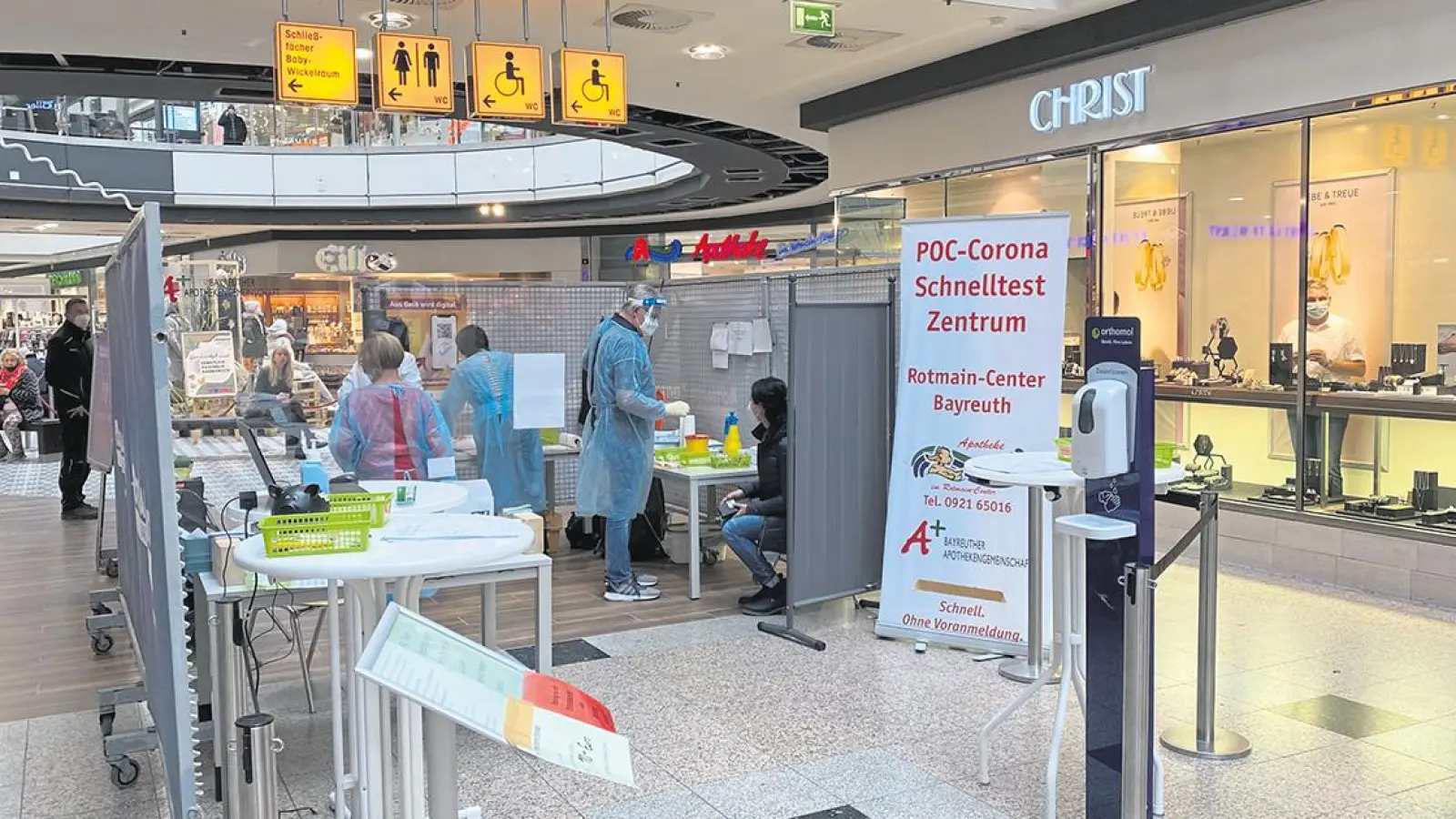 Corona-Virus in Bayreuth: Weiterhin Testungen möglich (Foto: red)