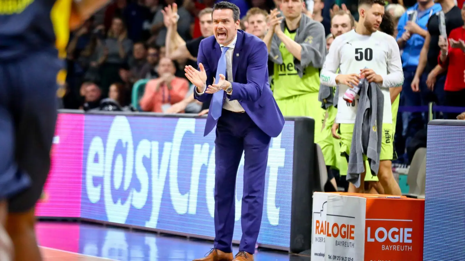 Bleibt aktuell in Bayreuth: medi-Coach Raoul Korner. (Foto: Thorsten Ochs)