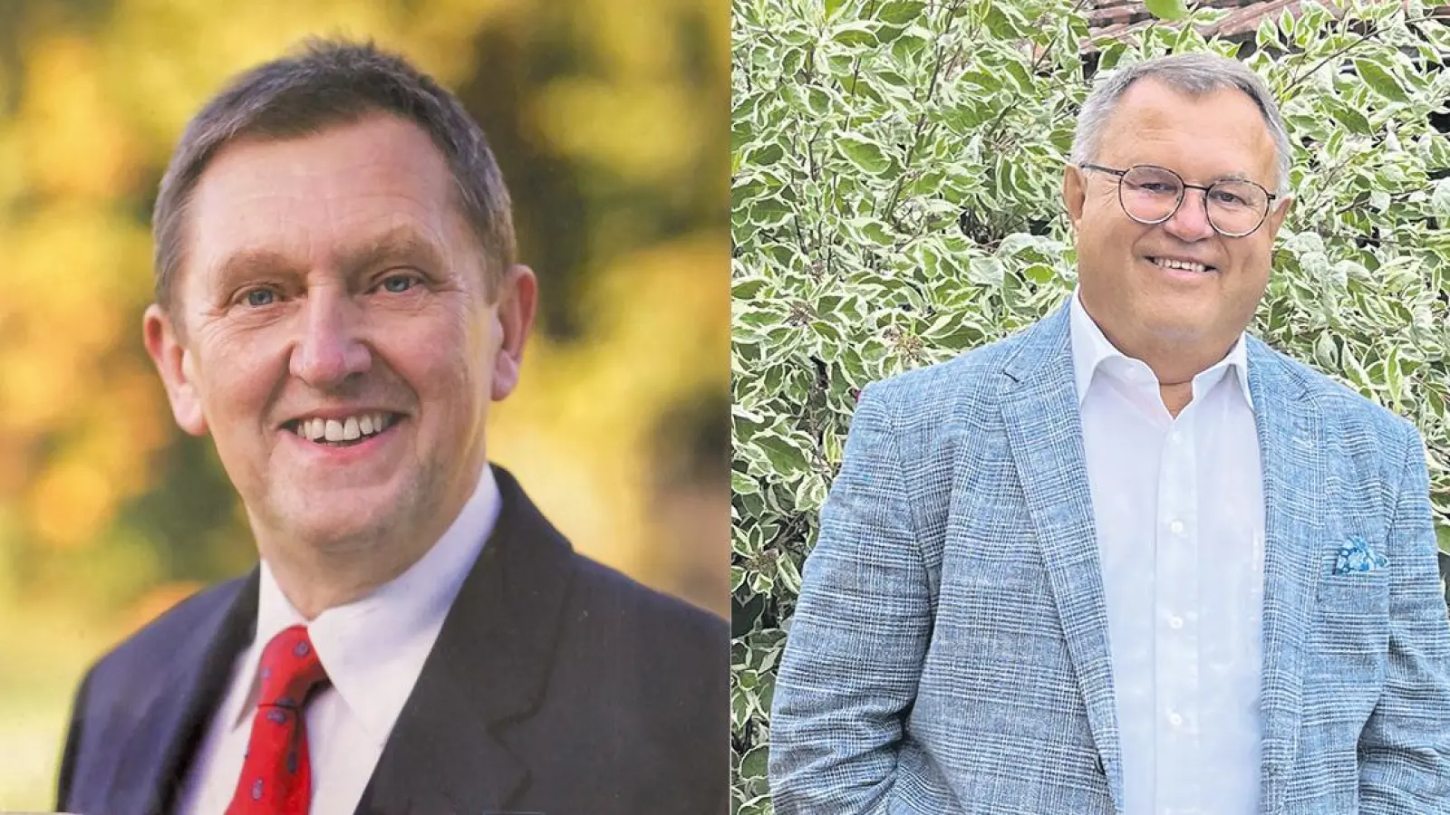 Bindlach: Hermann Hübner und Gerald Kolb zu Altbürgermeistern ernannt (Foto: privat, Montage Redaktion)