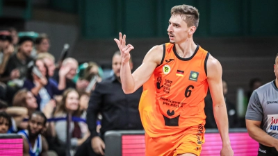 Seit Februar fällt MpK Bayreuth-Guard Moritz Plescher verletzt aus, jetzt hat der 25-jährige erneut einen Verletzungs-Rückschlag erlitten. (Foto: Thorsten Ochs)