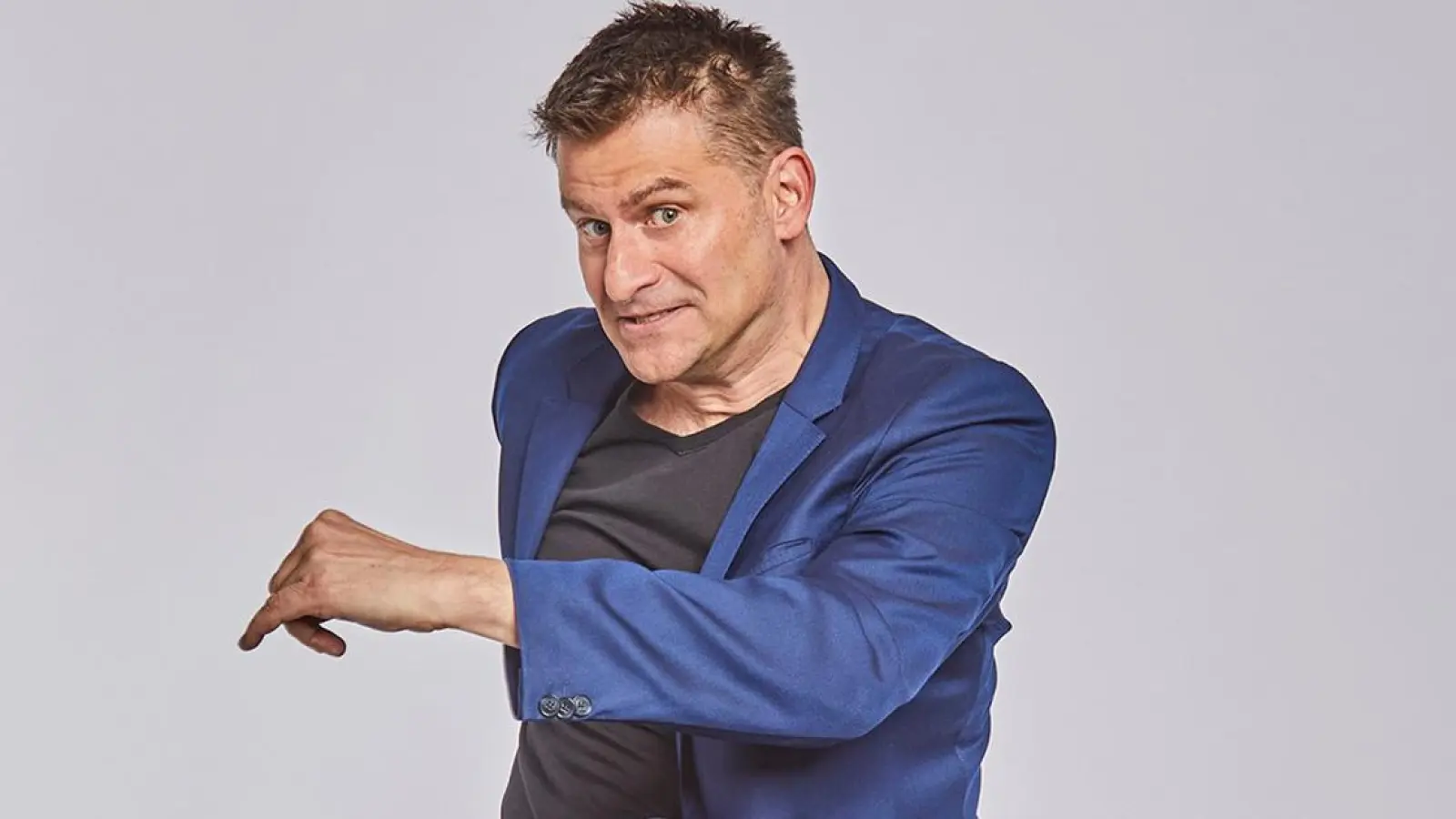Kabarettist Michael Altinger live am 3. Februar 2023 in Bayreuth. (Foto: motion)