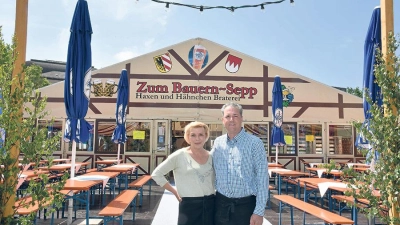 Willkommen beim Biergarten zum Bauern-­Sepp (Foto: inBayreuth.de)