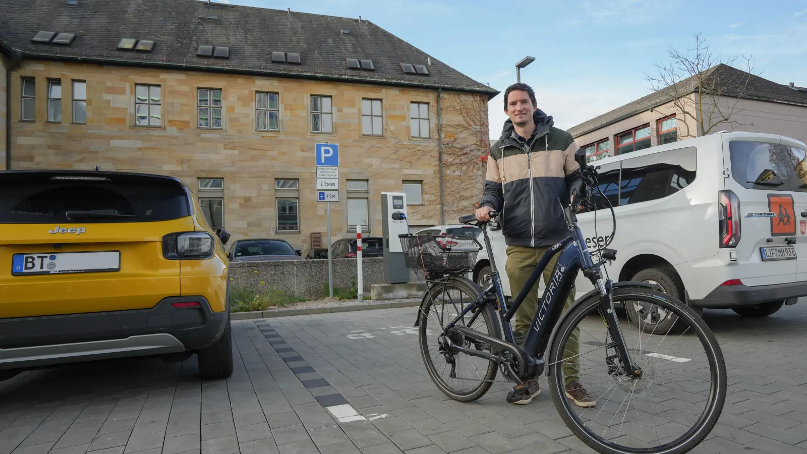 Maximilian Stöhr soll sich als neuer Nahmobilitätsbeauftragter der Stadt um die Zukunft des Verkehrs in Bayreuth kümmern. (Foto: Stadt Bayreuth)