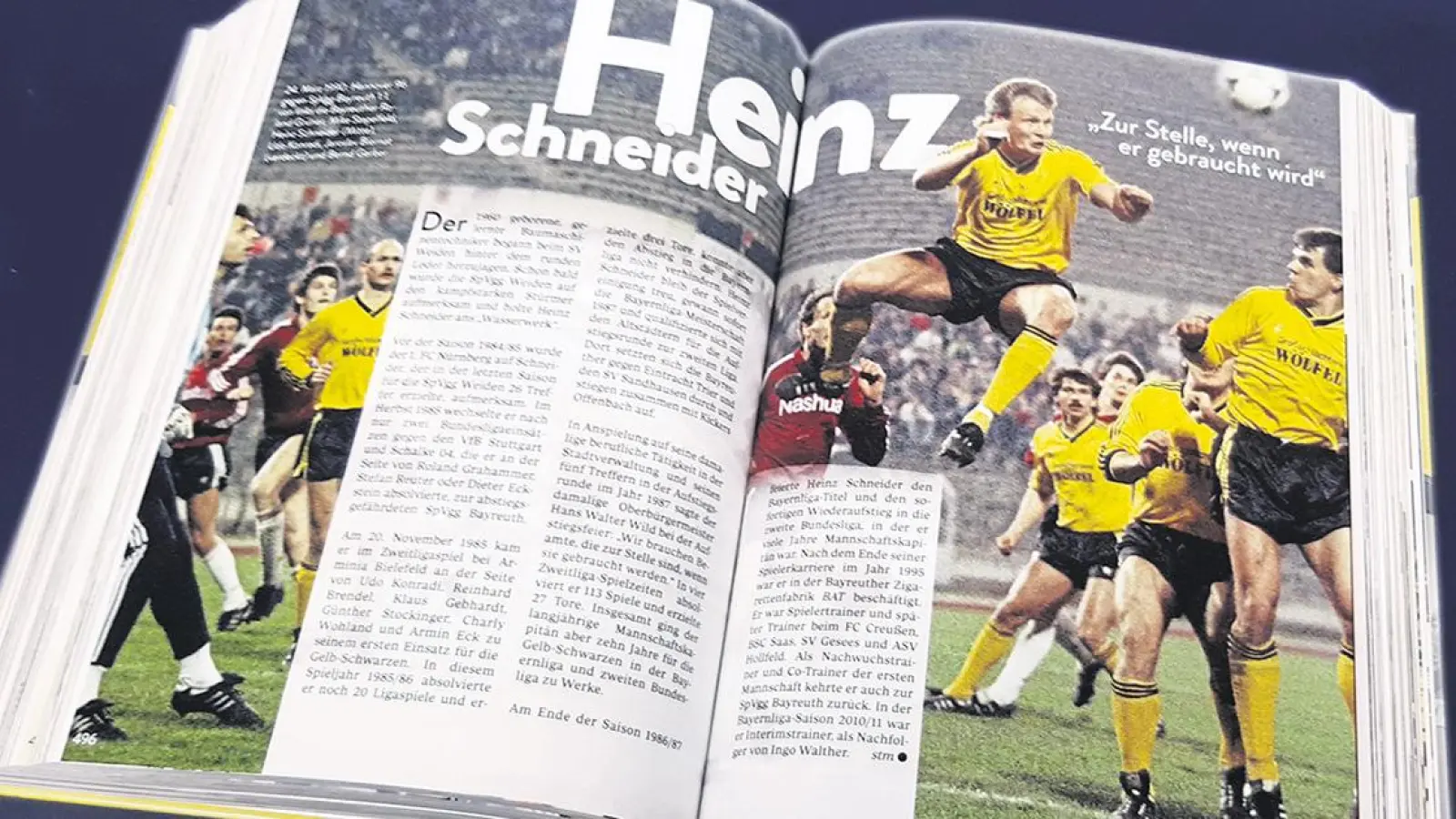 Buch 101 Jahre SpVgg Bayreuth (Foto: Müller)