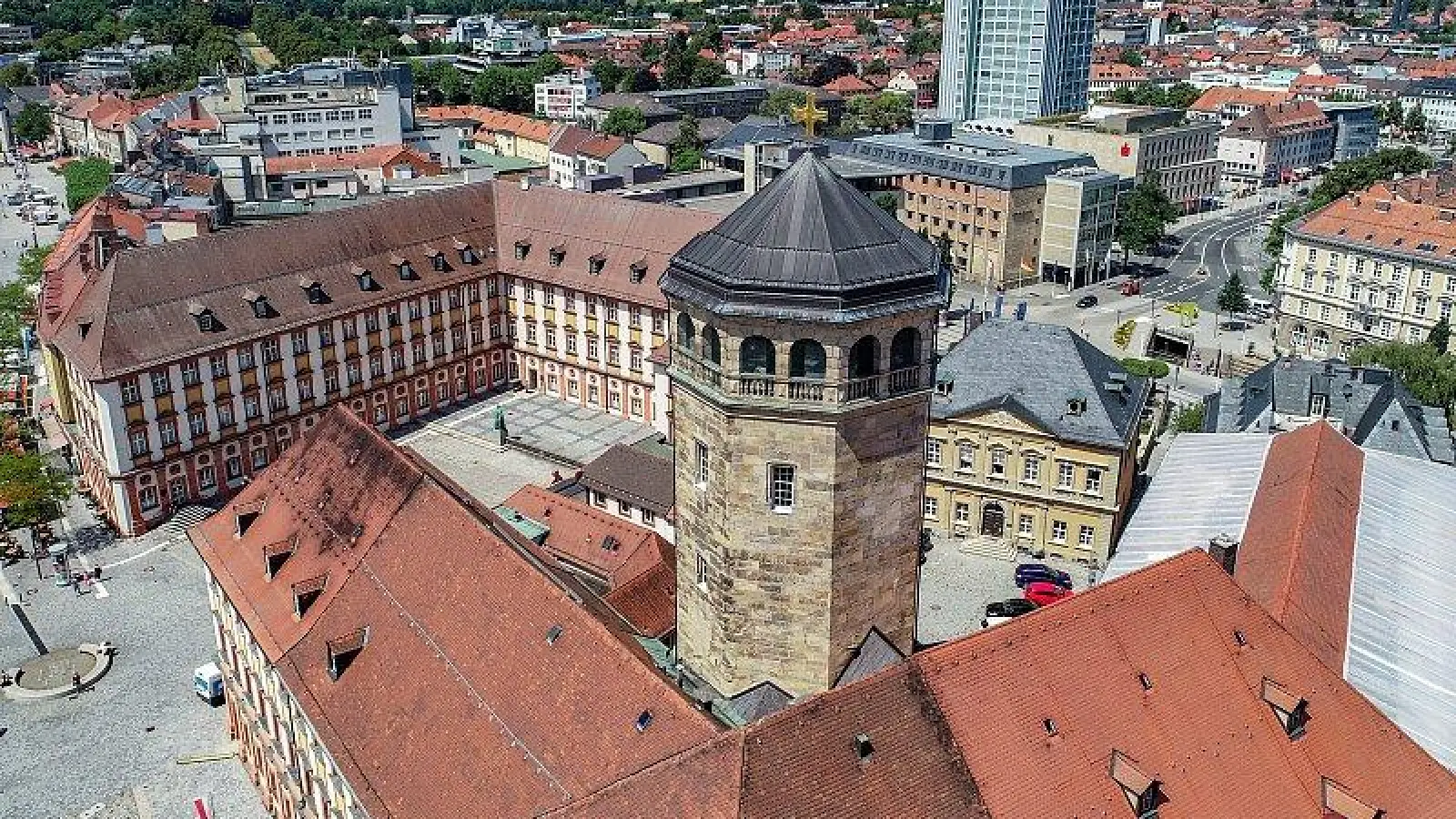 Schlosskirche, Luftbild / Foto: Stefan Dörfler (Foto: inBayreuth.de)