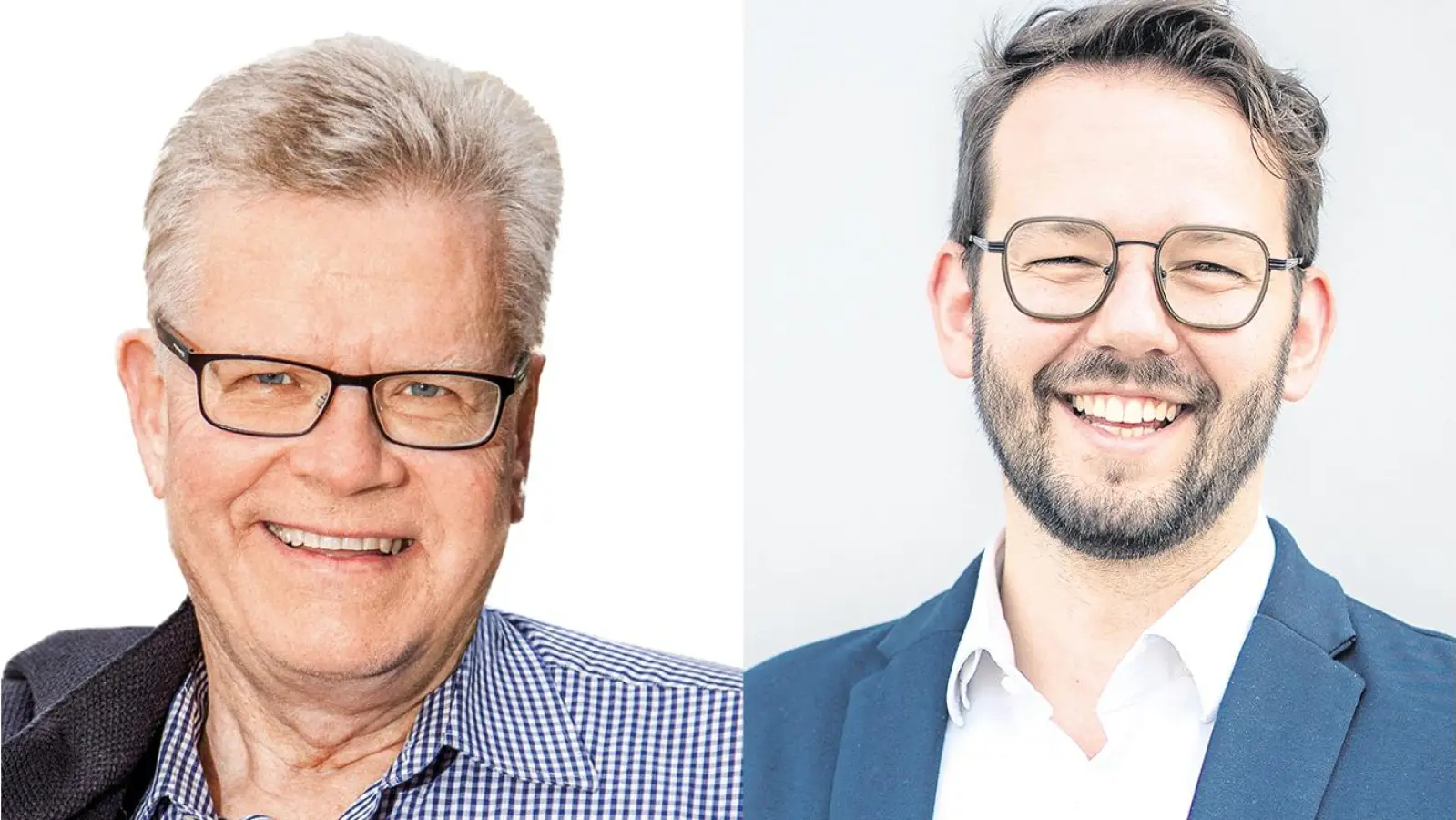 Nur einer kann Oberbürgermeister werden: Thomas Ebersberger oder Andreas Zippel. (Foto: red)