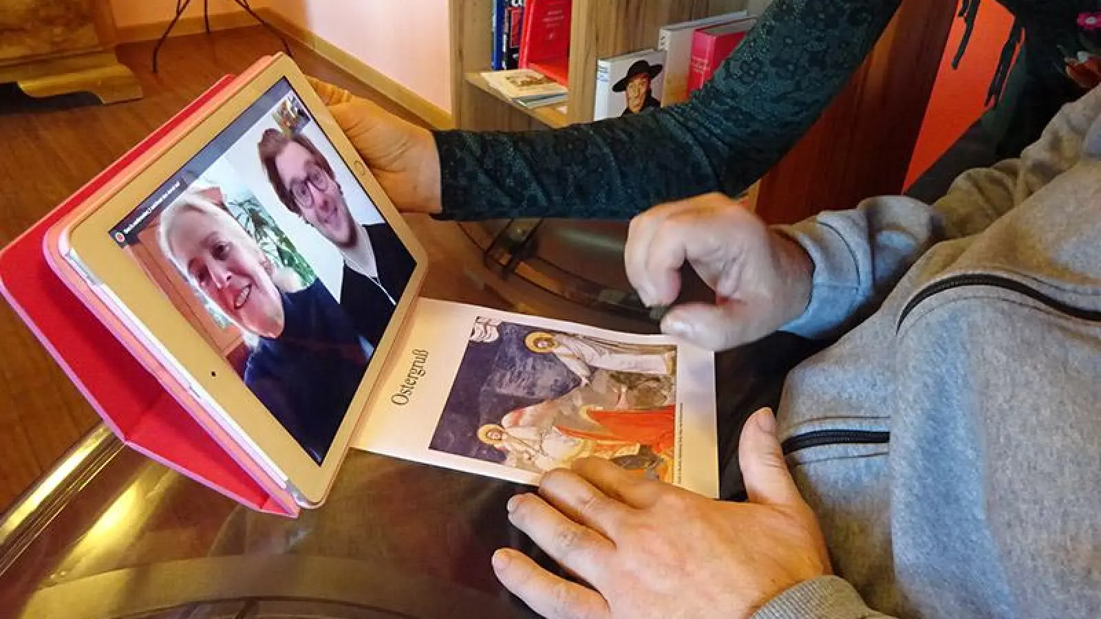 Corona-Virus in Bayreuth: Kontakt mit der Familie mal anders (Foto: red)