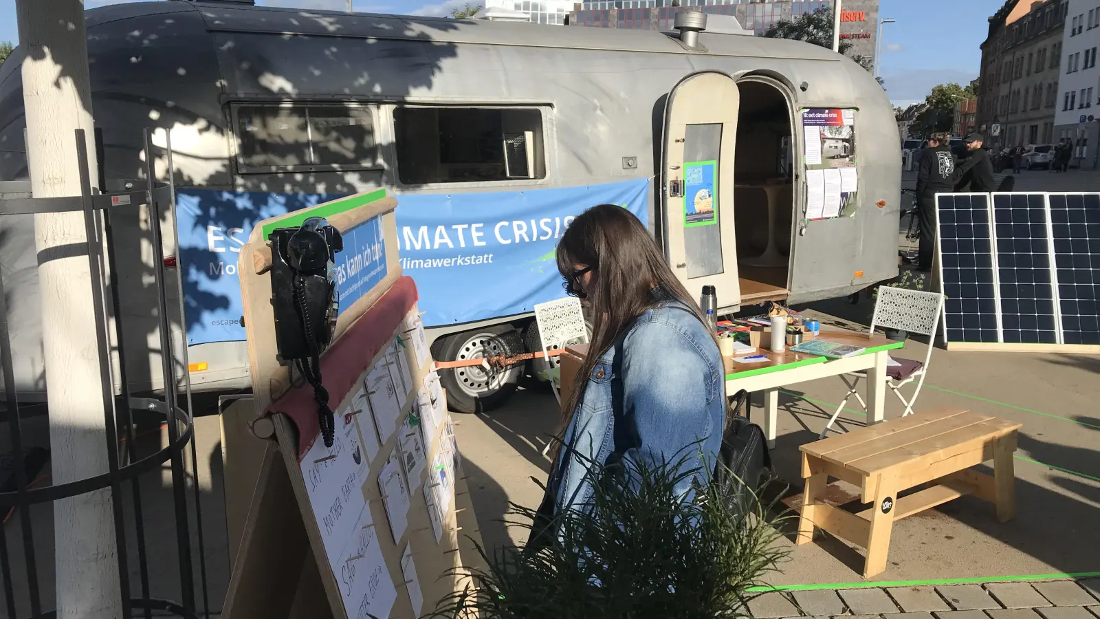Der mobile Escape Room steht nur für wenige Tage in Bayreuth.  (Foto: red)