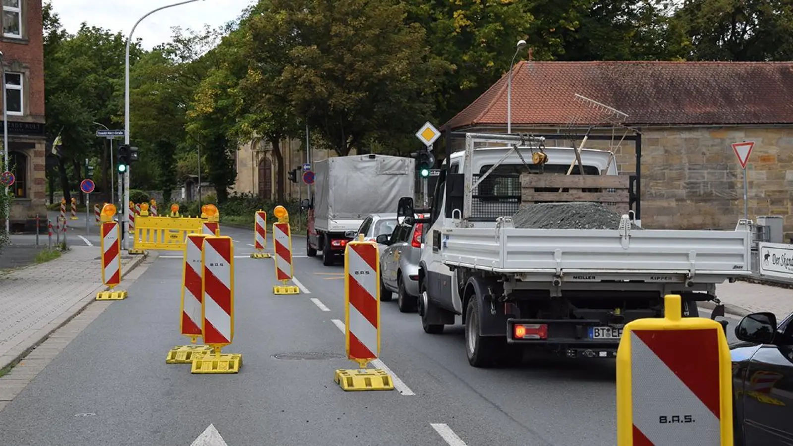 Erlanger Straße und Bismarckstraße spalten Bayreuther Bürger (Foto: Lenkeit)