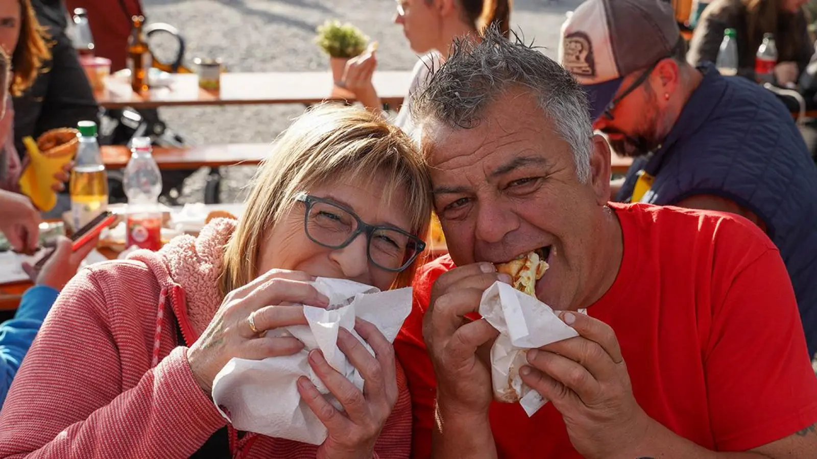 Food Truck Festival in Bayreuth: Die Bilder vom Volksfestplatz (Foto: Dörfler)