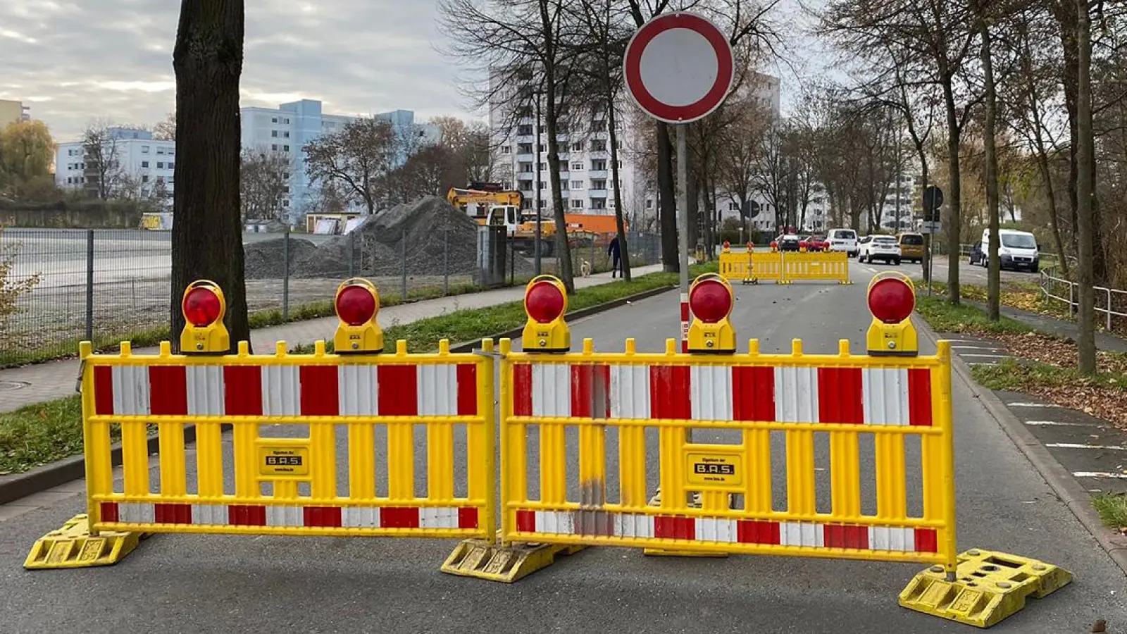 Neue Straßensperren in Bayreuth: Eine dauert vier Monate lang (Foto: Dörfler)