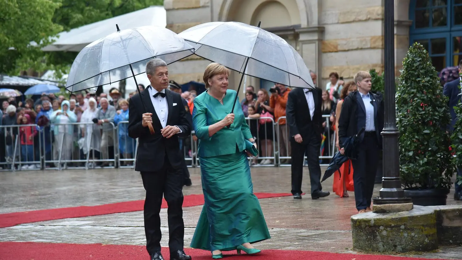 Auffahrt der Bayreuther Festspiele 2023 (Foto: Dörfler)