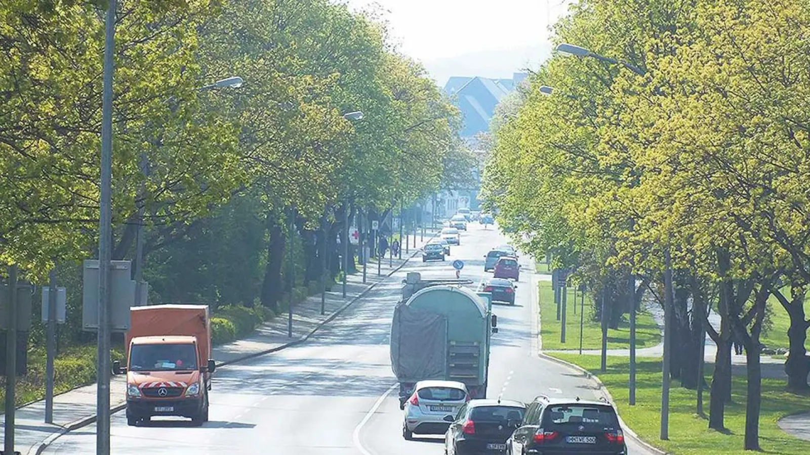 Hindenburgstraße in Bayreuth mehrere Tage lang gesperrt (Foto: red)
