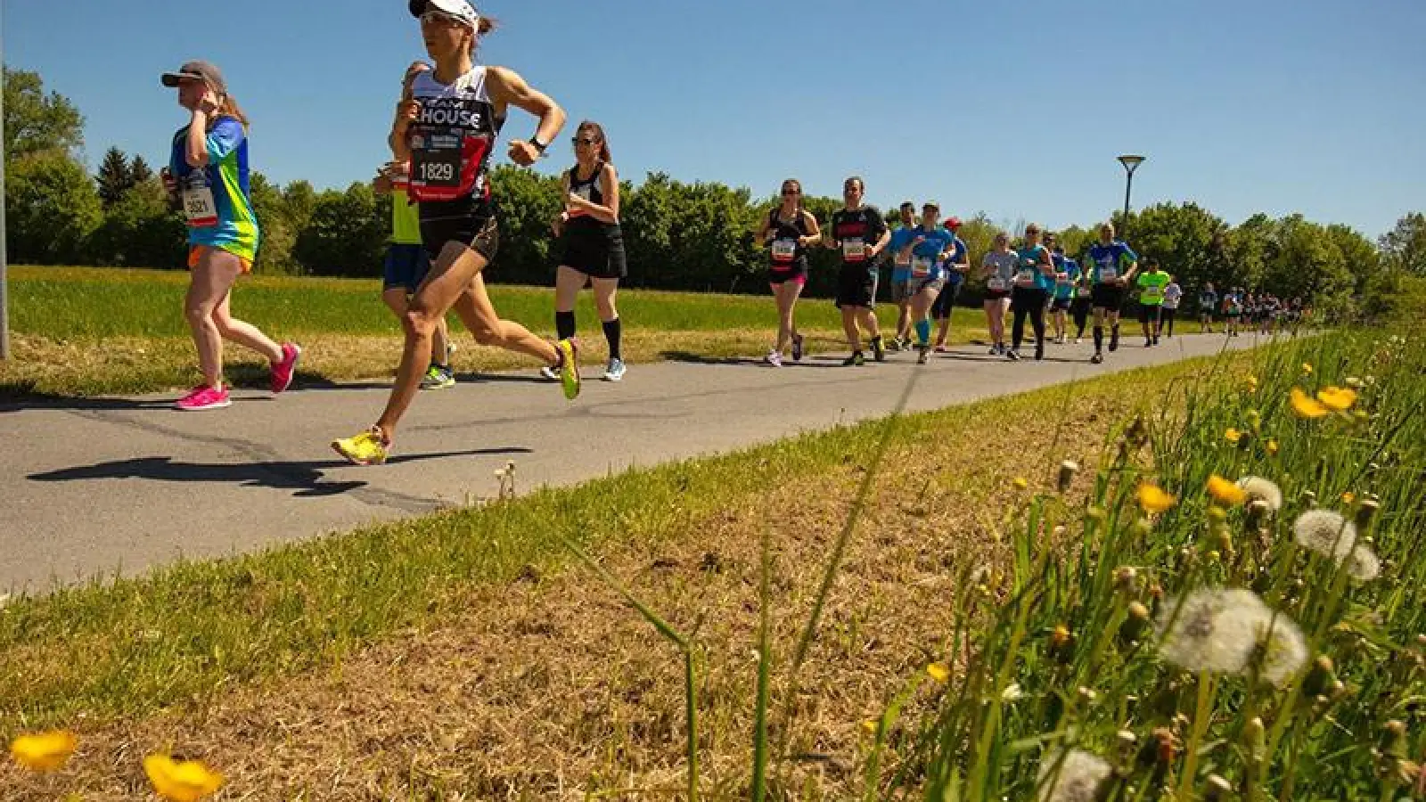 Ironman-Gewinnerin Anne Haug beim Maisel's FunRun. (Foto: facebook.com/Maisel's FunRun)