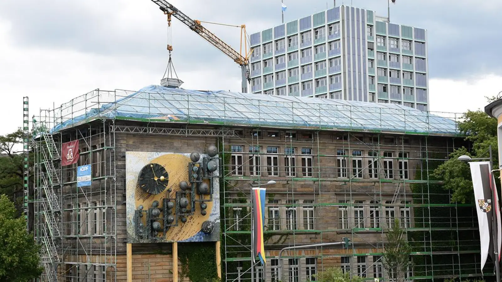 Sanierung der Graserschule Bayreuth: Drei Varianten möglich (Foto: red)