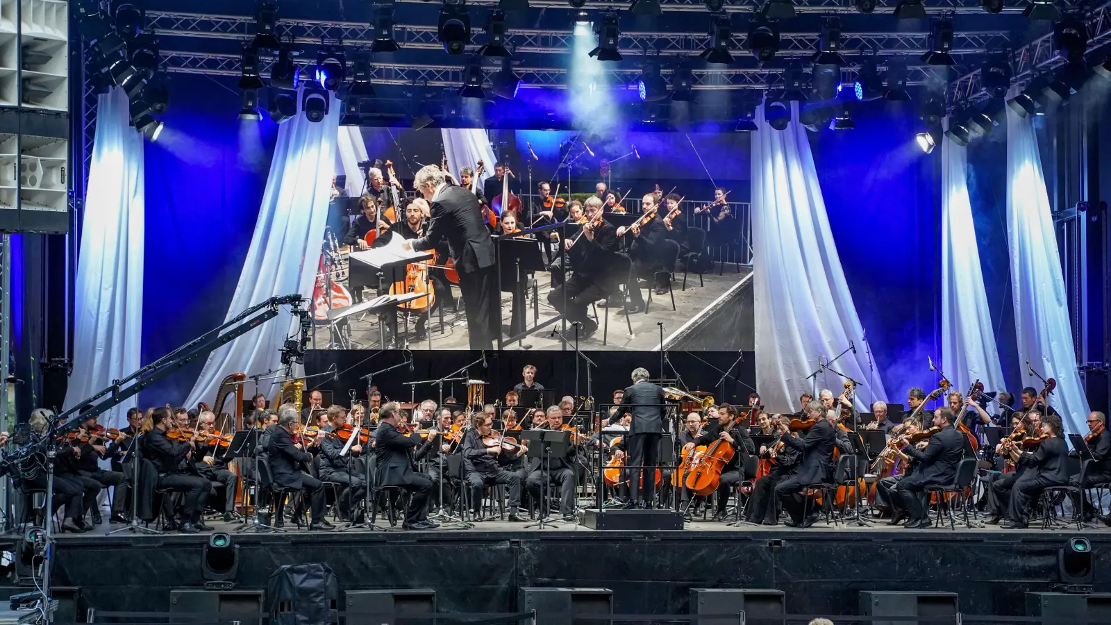 Festspiel Open Air begeistert die Zuschauer - heute muss es aber aufgrund des Wetters ausfallen.  (Foto: sd)