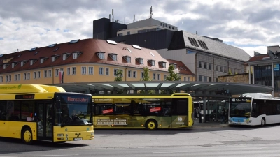 Die Stadtbusse werden bei der Uni zwei Jahre lang umgeleitet. Foto: red