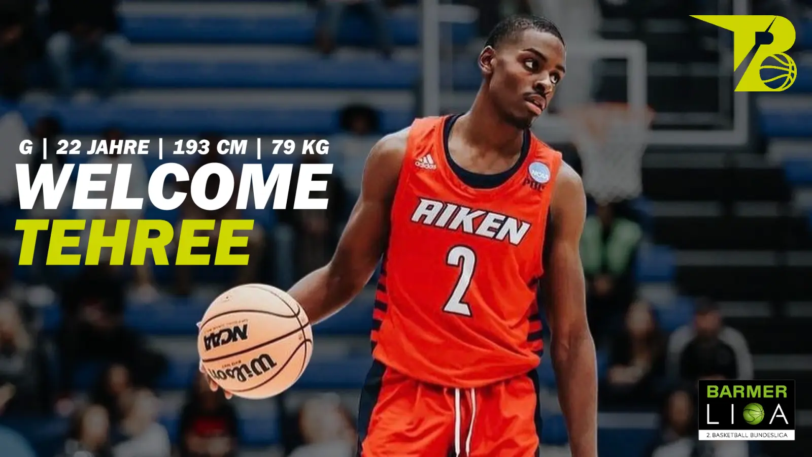 Tehree Horn, hier noch im Trikot der Pacers Aiken, verstärkt dem BBC Bayreuth in der kommenden ProA-Saison. (Foto: Tehree Horn)