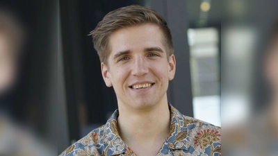 Der Chemiker Prof. Dr. Alex J. Plajer von der Universität Bayreuth (Foto: Universität Bayreuth)