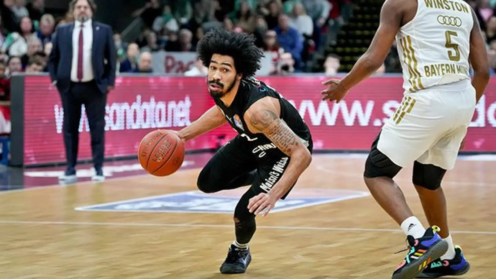 Otis Livingston von medi Bayreuth. (Foto: Thorsten Ochs)