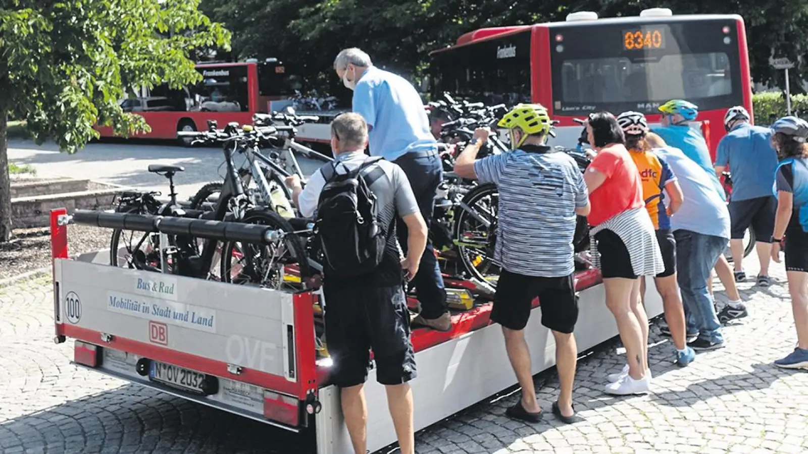 Lokalnachrichten in Bayreuth: Fahrradbus stärkt Fränkische Schweiz (Foto: Landkreis Bayreuth)