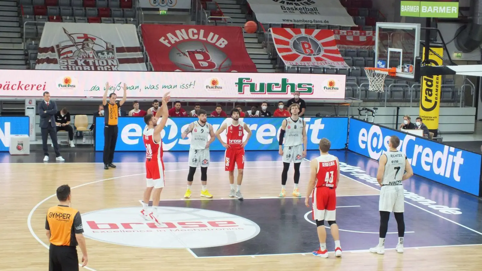 Brose Bamberg gg. Chemnitz 19.11.2020 Foto Schmidt (Foto: Roland Schmidt)