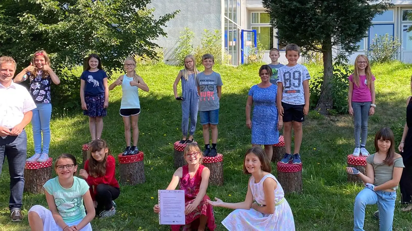 Lokalnachrichten: Sieg für Goldkronacher Schule (Foto: red)