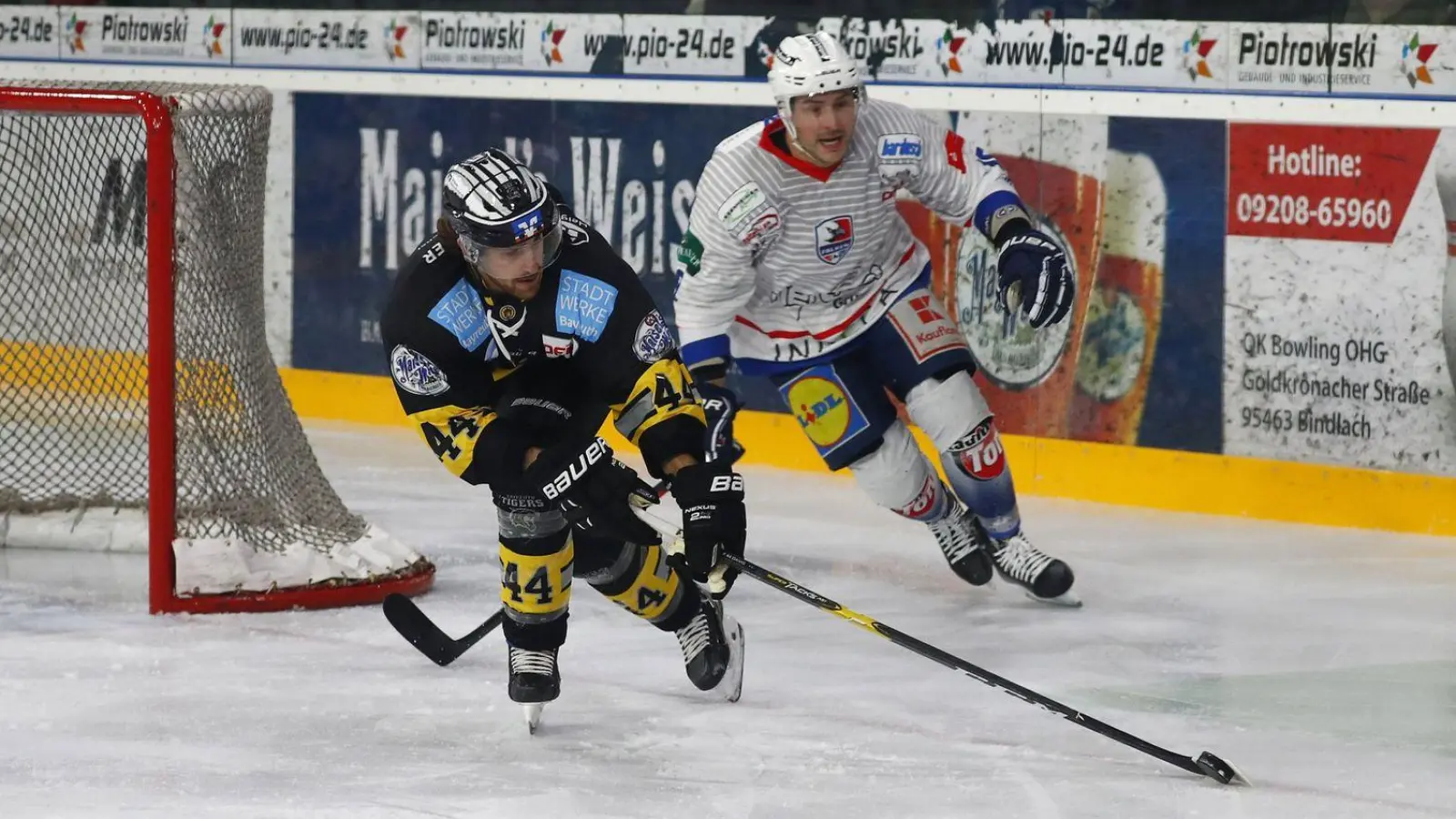 Zuviele Strafzeiten verhindern Tigers-Zähler in Freiburg (Foto: inBayreuth.de)