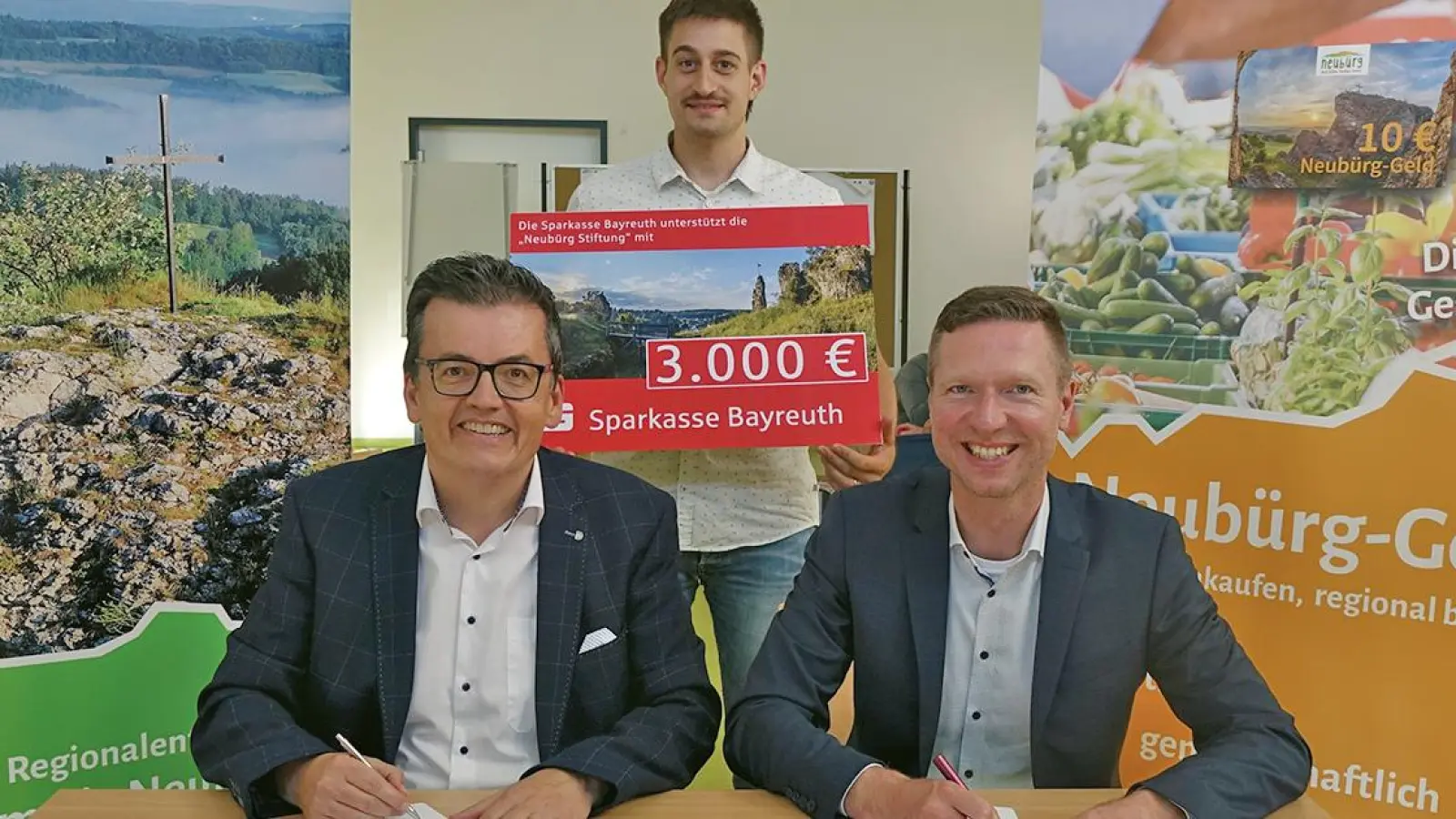 Neubürg-Stiftung im Landkreis Bayreuth gegründet - zehn Gemeinden und Städte kooperieren mit Sparkasse Bayreuth (Foto: red)