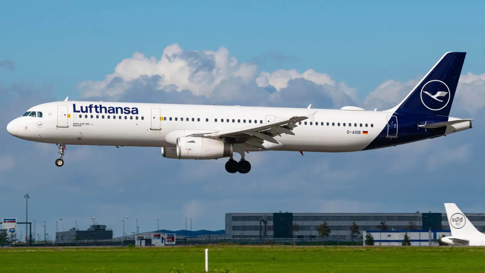 Der Airbus A321 „Bayreuth“. (Foto: Finn Peterson)