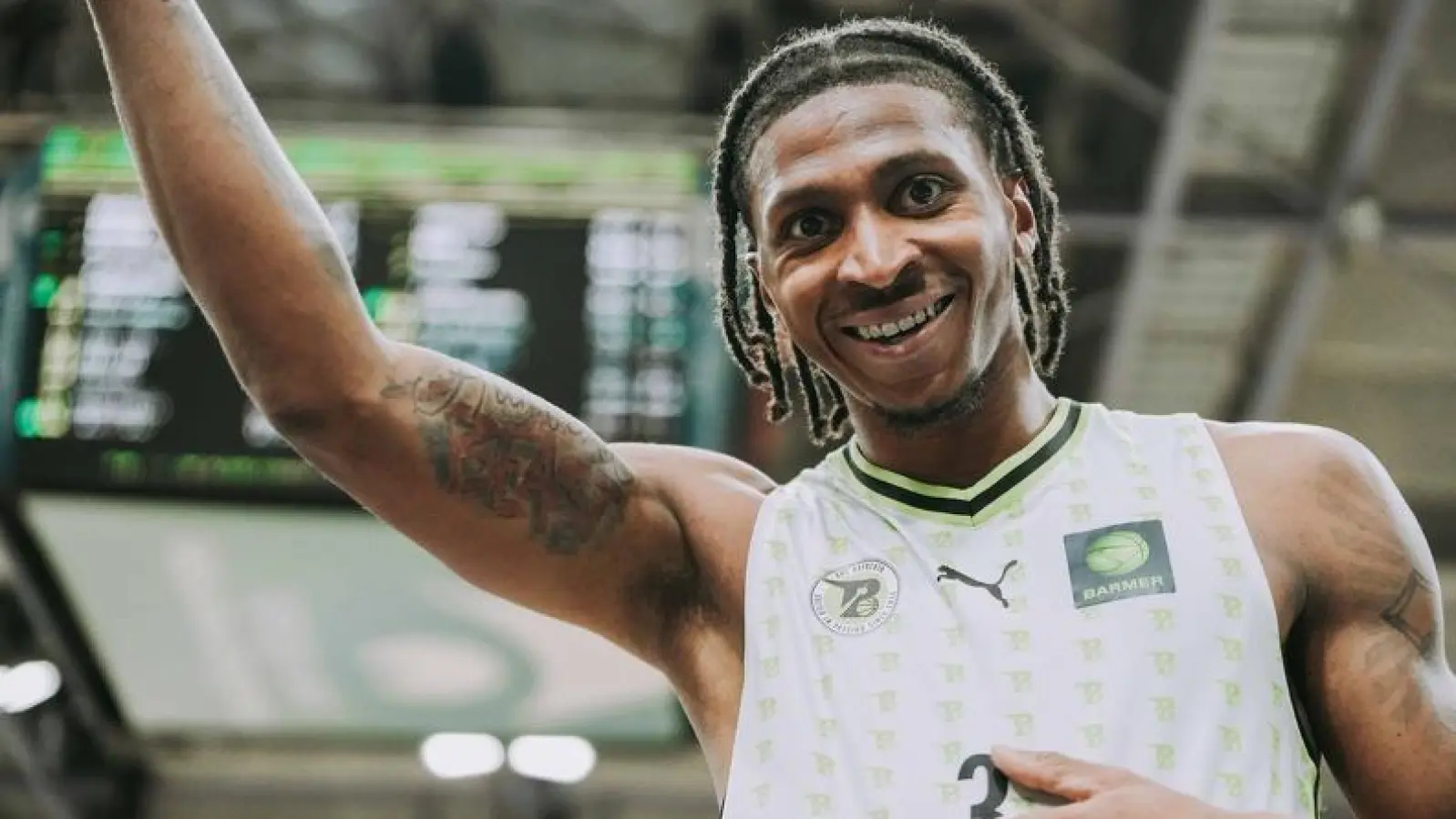 Demarcus Demonia verabschiedet sich vom BBC Bayreuth und wechselt in die BBL zu den Bamberg Baskets. (Foto: Thorsten Ochs)