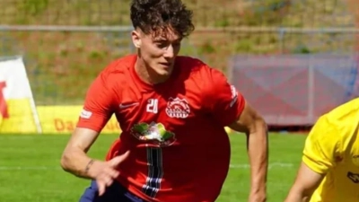 Der 21-jährige Kurt Pestel wird die SpVgg Bayreuth in der kommenden Saison in der Regionalliga Bayern als Außenverteidiger und auf der Außenbahn verstärken. (Foto: SpVgg Bayreuth/privat)