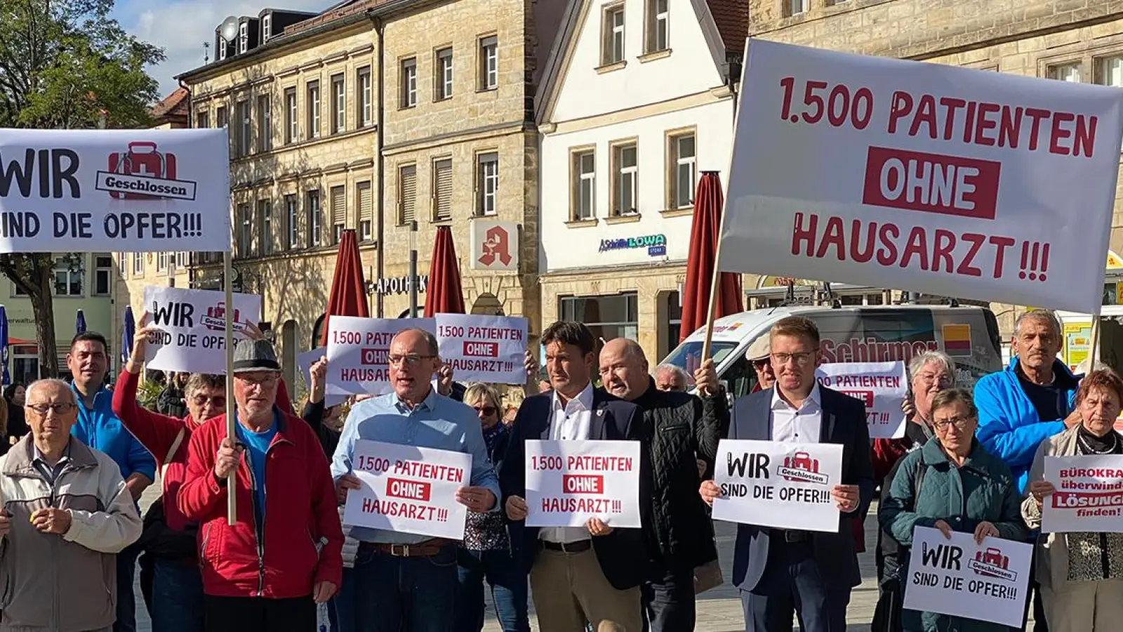Arzt aus Oberfranken verliert Zulassung: Patienten greifen in Bayreuth zu ungewöhnlichem Mittel (Foto: Lenkeit)