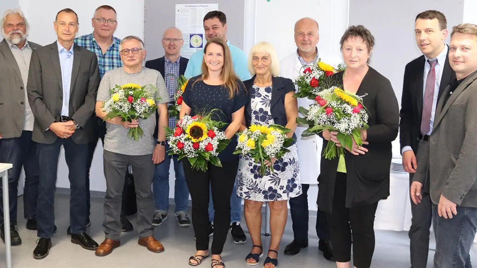 Bezirkskrankenhaus Bayreuth: Mehr als 200 Jahre im Dienst (Foto: GeBO/Sandra Zimmermann)