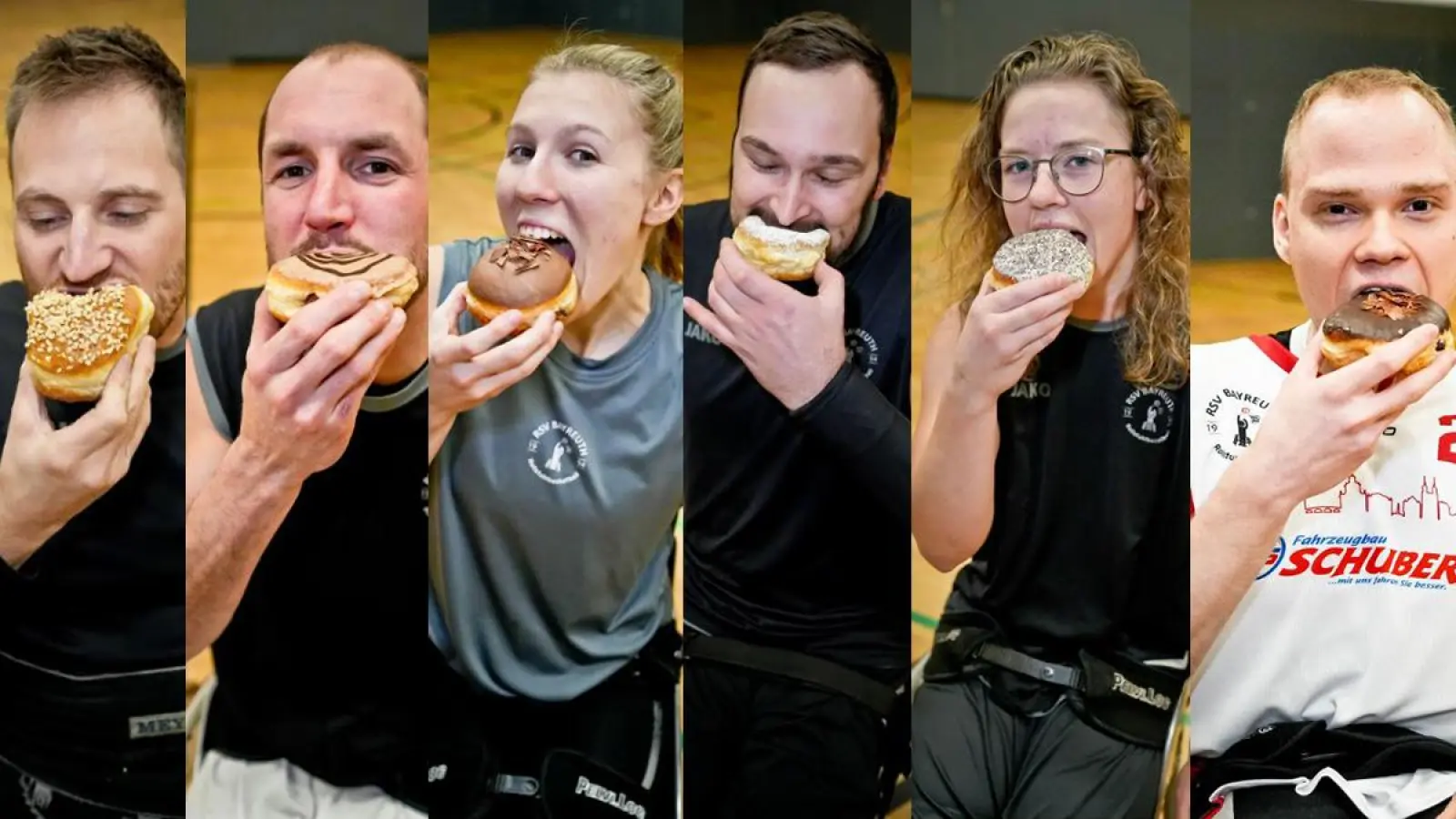 Von links: Andreas Schäfer, Andre Hopp, Lilly Sellak, Sebastian Gillsch. Dagmar van Hinte und Daniel Henne. (Foto: Thorsten Ochs)
