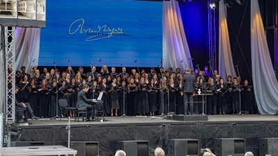Bayreuther Festspiele: Das Chor-Open-Air zog viele Besucher an.  (Foto: sd)