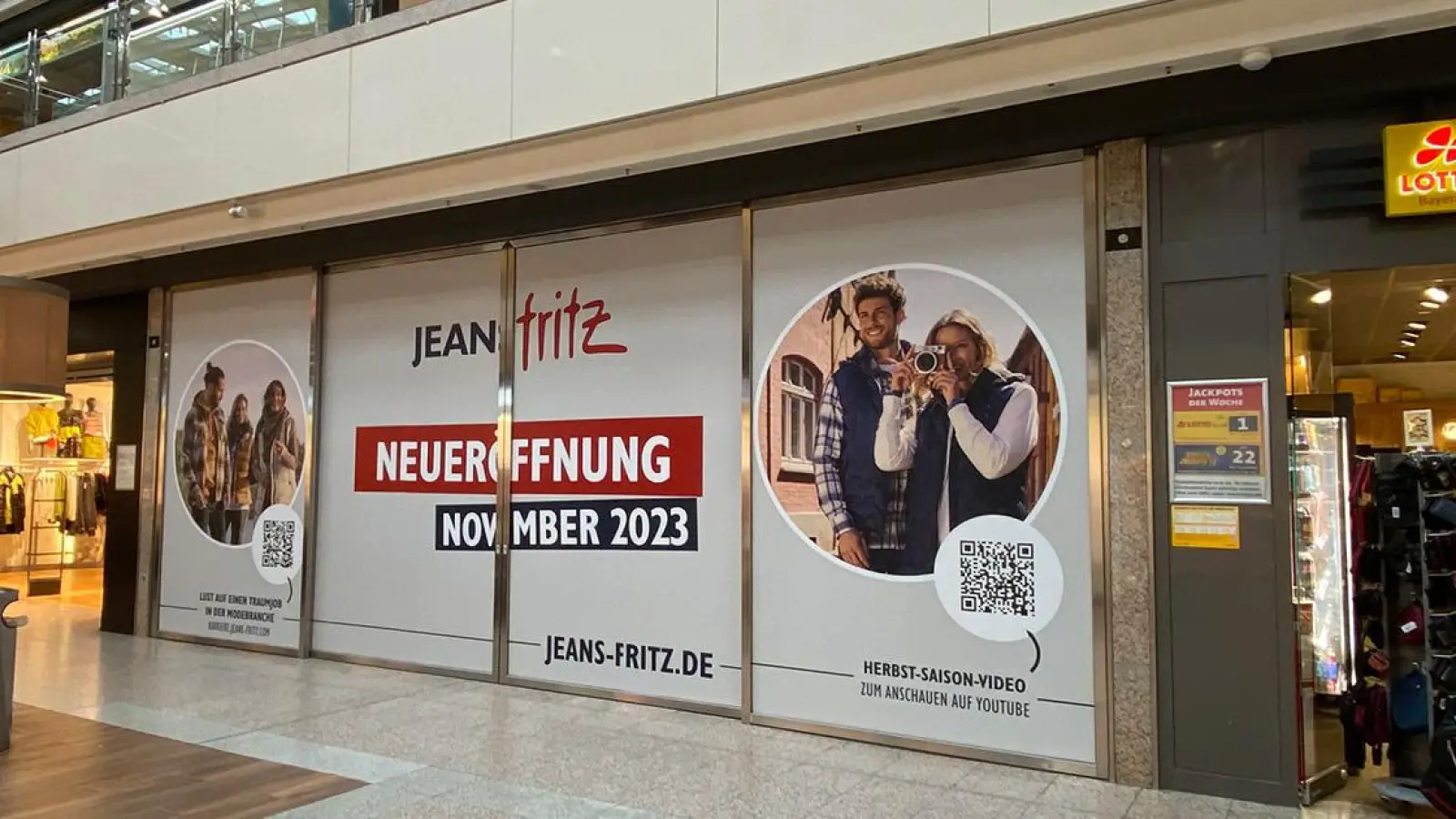 Jeans Fritz kommt ins Rotmain-Center. (Foto: Mohr)