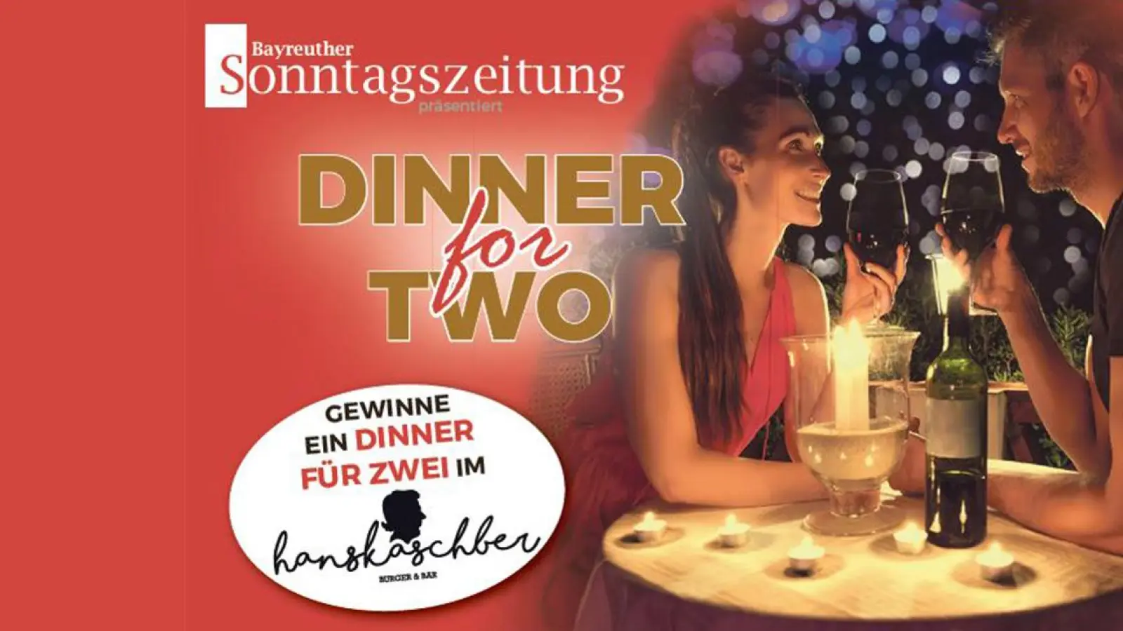 Gewinnspiel: Dinner for Two im Hanskaschber Bayreuth (beendet) (Foto: red)