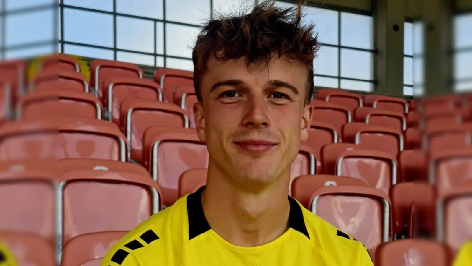 Rechtsverteidiger Julian Bell spielt ab sofort für die SpVgg Bayreuth. (Foto: SpVgg Bayreuth/Dr. Nicole Kalemba)