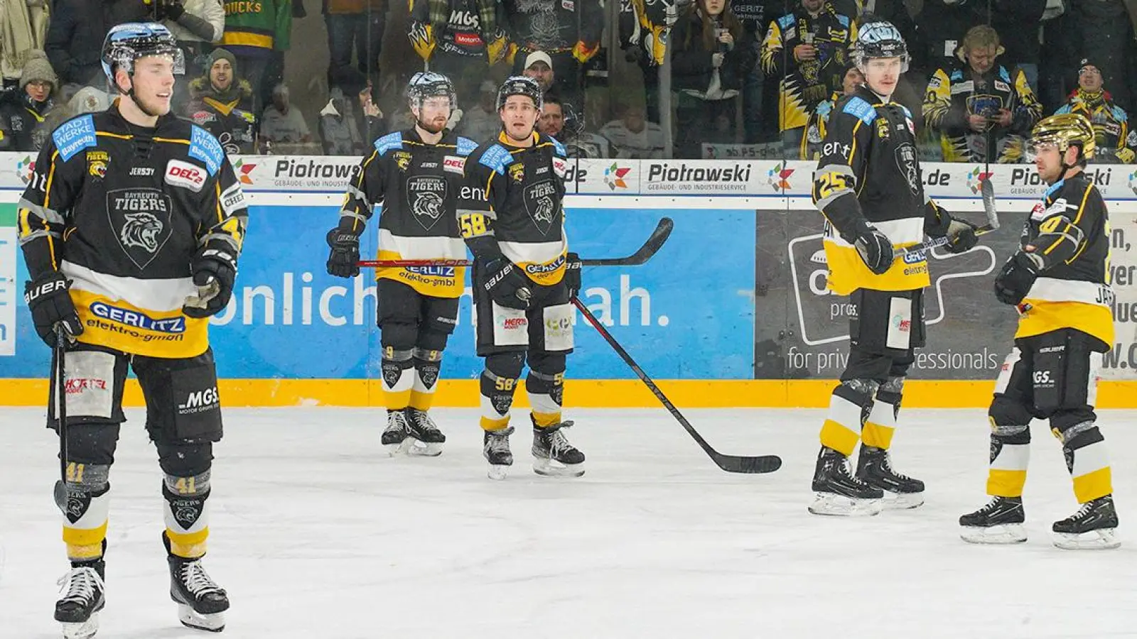 Die Bayreuth Tigers haben 1:6 bei den Lausitzer Füchsen verloren. (Foto: Dörfler)