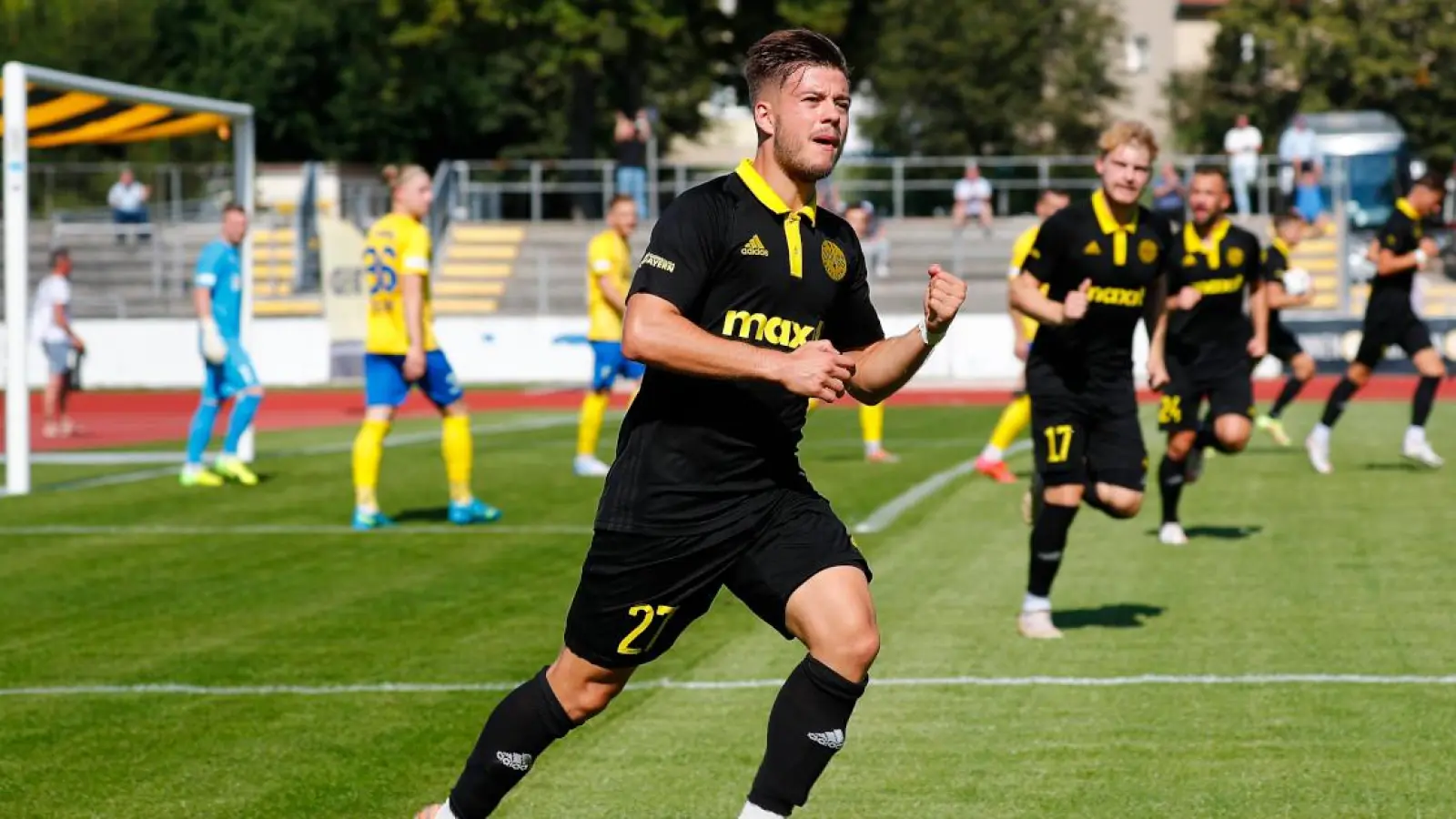 Ivan Knezevic &amp; Co. wollen ins Finale des Ligapokals. (Foto: Peter Kolb)