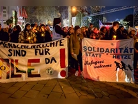 Mahnwache vor dem Bayreuther CSU-Büro 03 (Foto: sd)