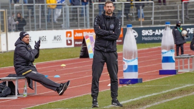 Altstadt-Trainer Thomas Kleine durfte mit dem Sieg in Dresden hoch zufrieden sein. (Foto: Archiv/Stefan Dörfler)
