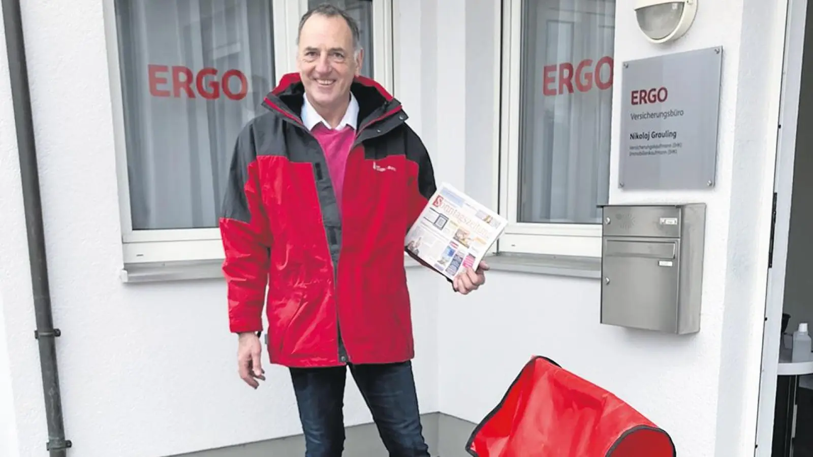 Lokalnachrichten in Bayreuth: Zeitungszusteller für einen Monat (Foto: red)