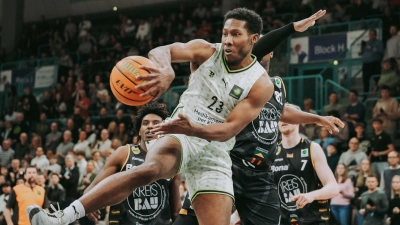 KeVaughn Allen war über eineinhalb Spielzeiten ein wichtiger Leistungsträger des BBC Bayreuth. Jetzt wechselt er nach Estland. (Foto: Thorsten Ochs)