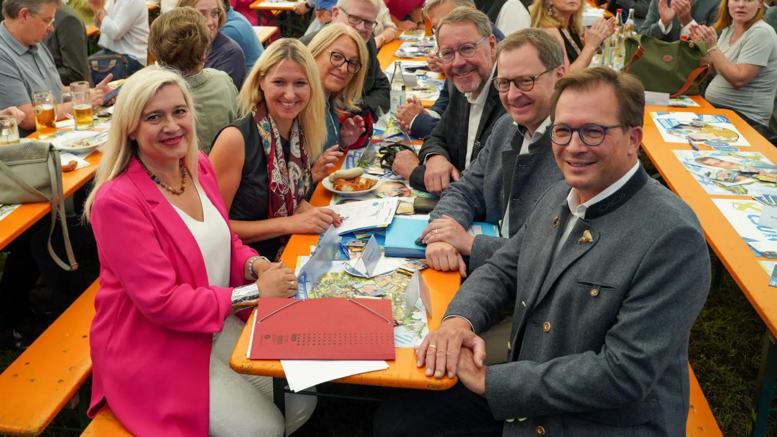 Politischer Frühschoppen der CSU auf der Kreuzer Kerwa (Foto: Stefan Dörfler)