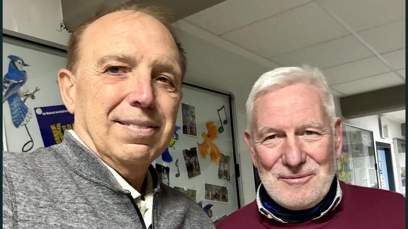 Der frühere Bayreuther Profi-Basketballer Gottfried Oliwa und Sportfunktionär Thomas Burger möchten die Kräfte der Bayreuther Vereine bündeln. (Foto: gmu)