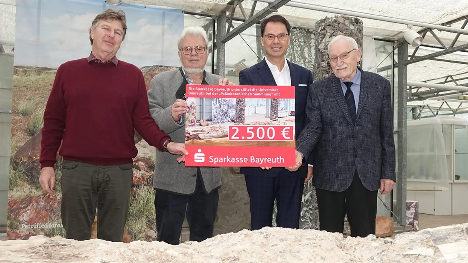 Bayreuth Sparkasse Universität Spende (Foto: red)