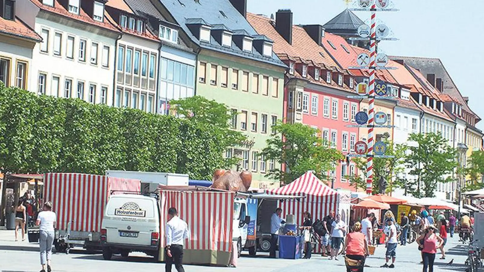 Veranstaltungen in Bayreuth: Viktualienmarkt wird verlegt (Foto: red)